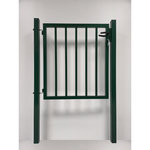 CENTRALE BRICO Portillon barreaudé VERT - H. 1,50 x L. 1,00 m + serrure