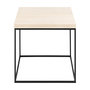 Voir la diapositive 1 : LISA DESIGN Alamosa - table basse - effet travertin - 60 cm