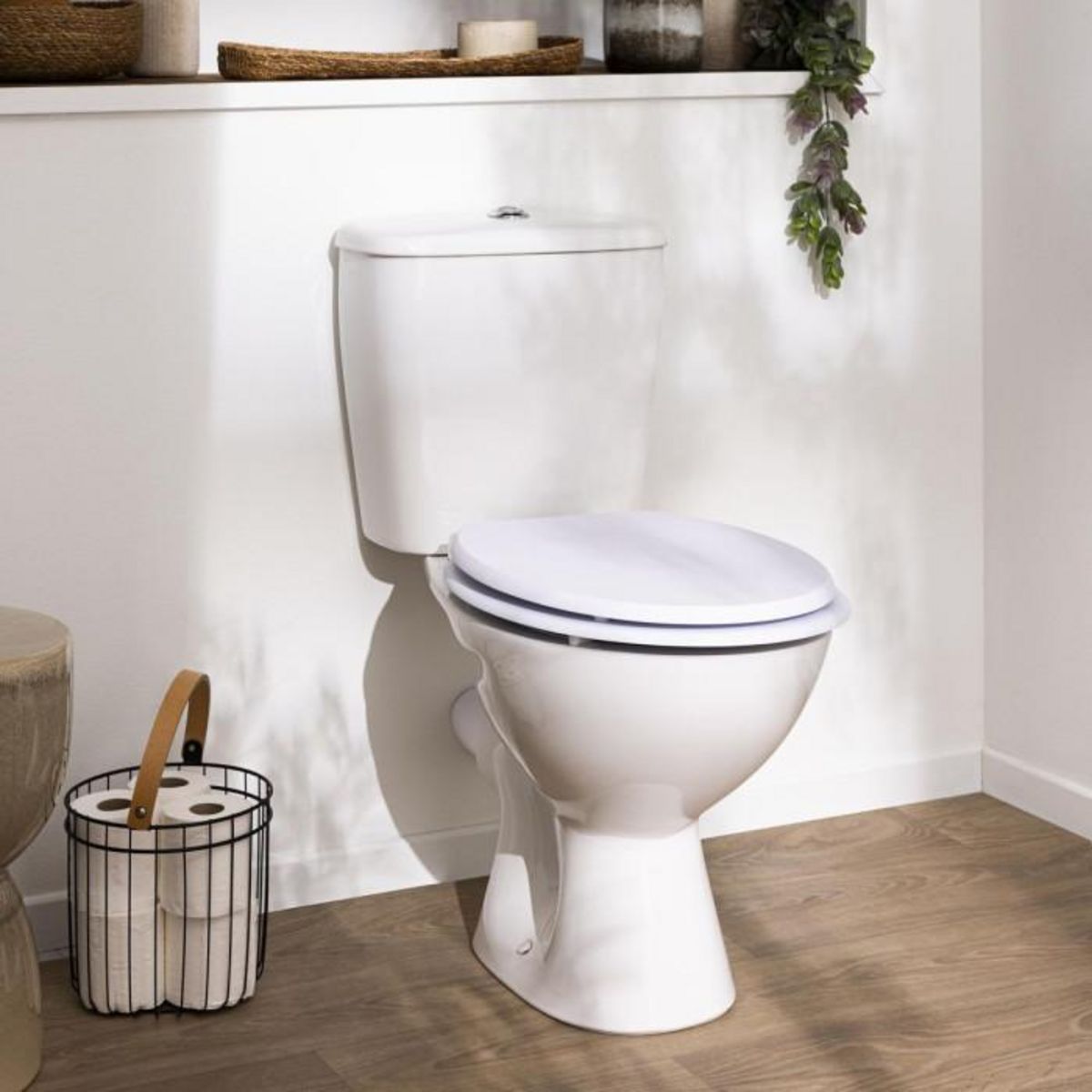 Paris Prix Abattant WC Uni  Matty  46cm Blanc
