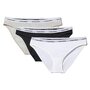 Voir la diapositive 1 : CALVIN KLEIN JEANS Sous vetement /Gris/Blanc Femme Calvin Klein Jeans Bikini