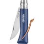 Voir la diapositive 3 : Opinel Couteau  Baroudeur Colorama - N8 Bleu foncé