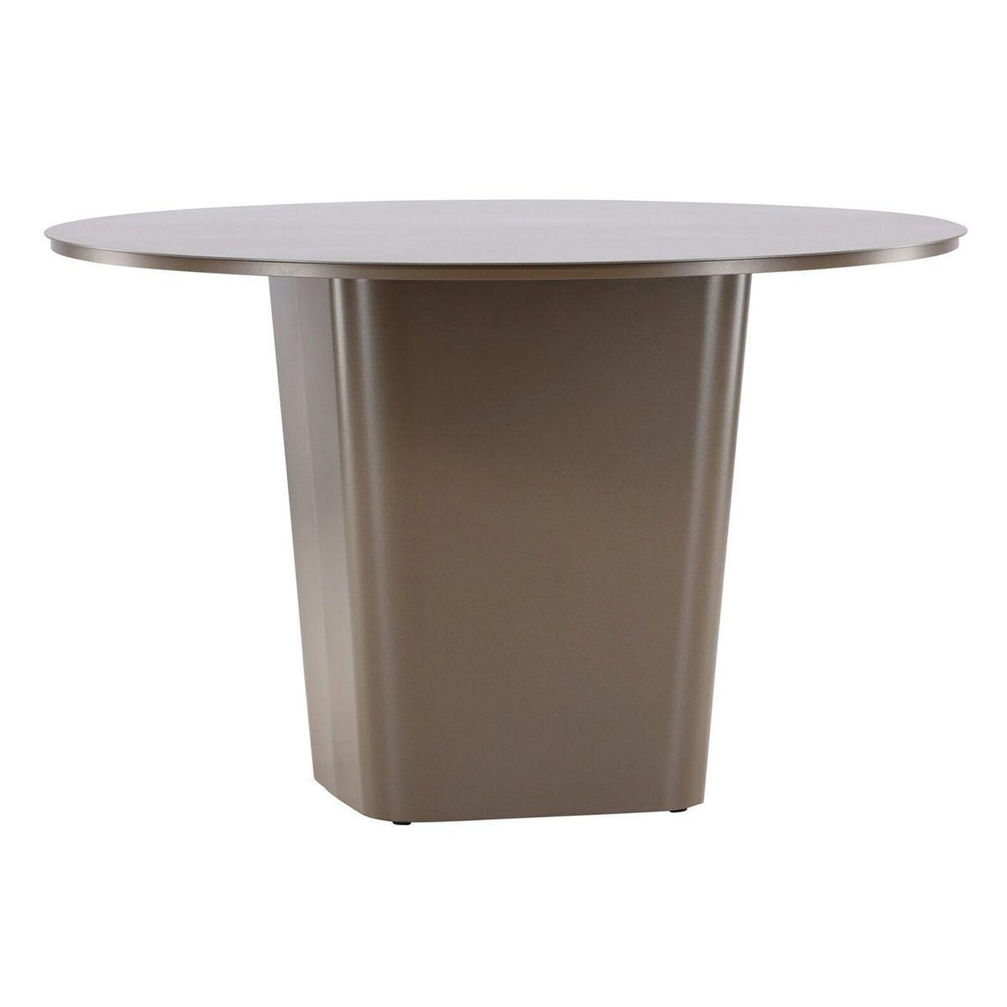 Paris Prix Table de jardin ronde  santa fe  120cm marron