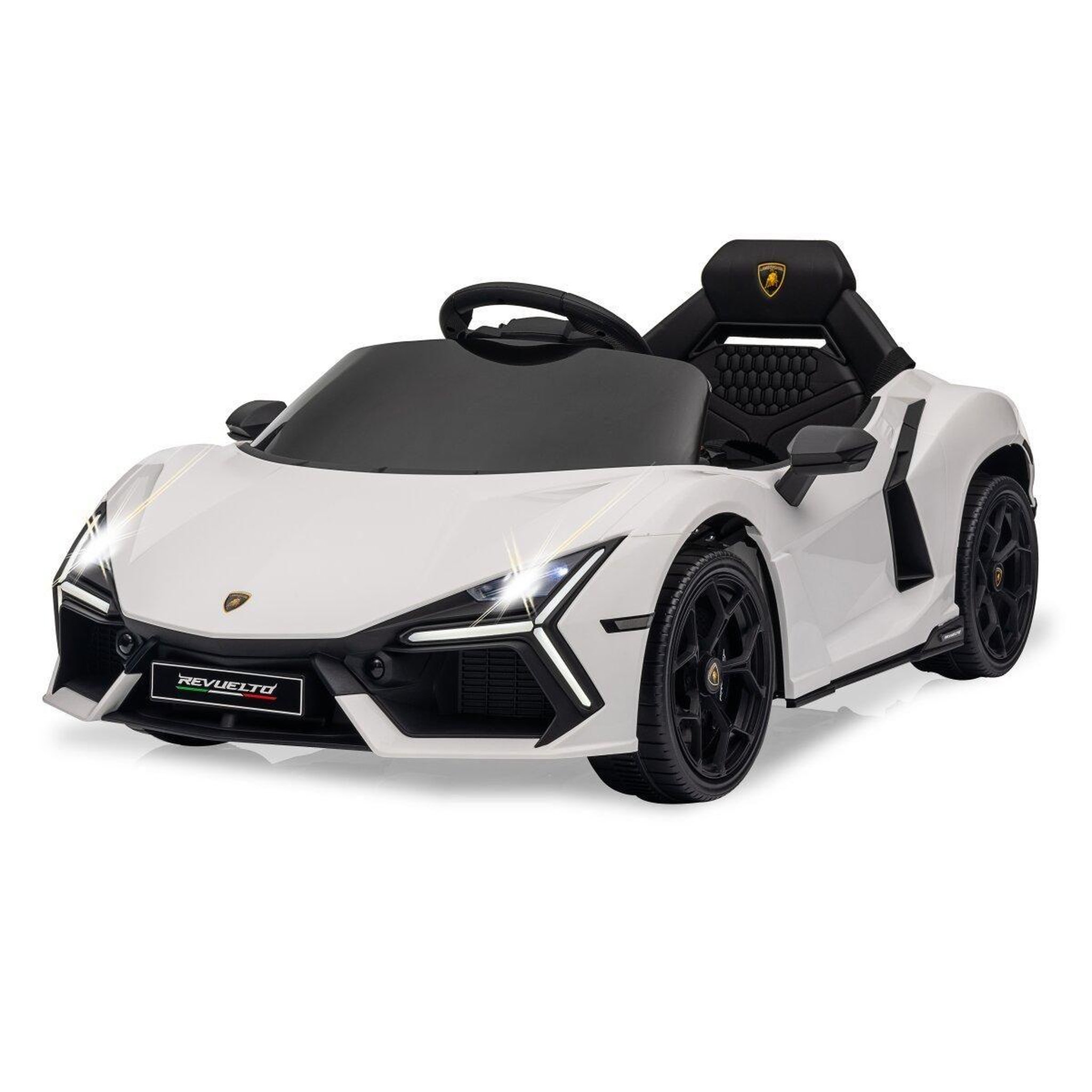 Jamara Ride-on lamborghini revuelto blanc 2,4ghz li-power 12.6