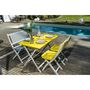 Voir la diapositive 4 : CITYGREEN Lot de 2 chaises de jardin pliantes ECOLO