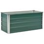 Voir la diapositive 2 : VIDAXL Lit sureleve de jardin Acier galvanise 100x40x45 cm Vert