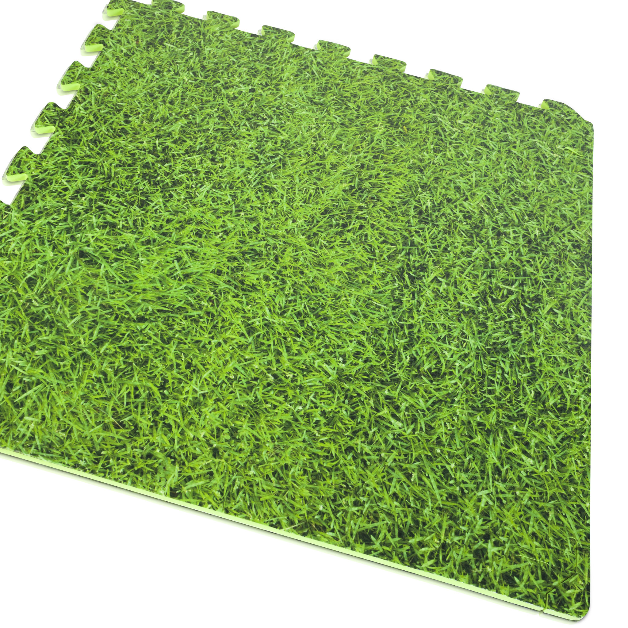 GRE Lot de 9 dalles imitation herbe