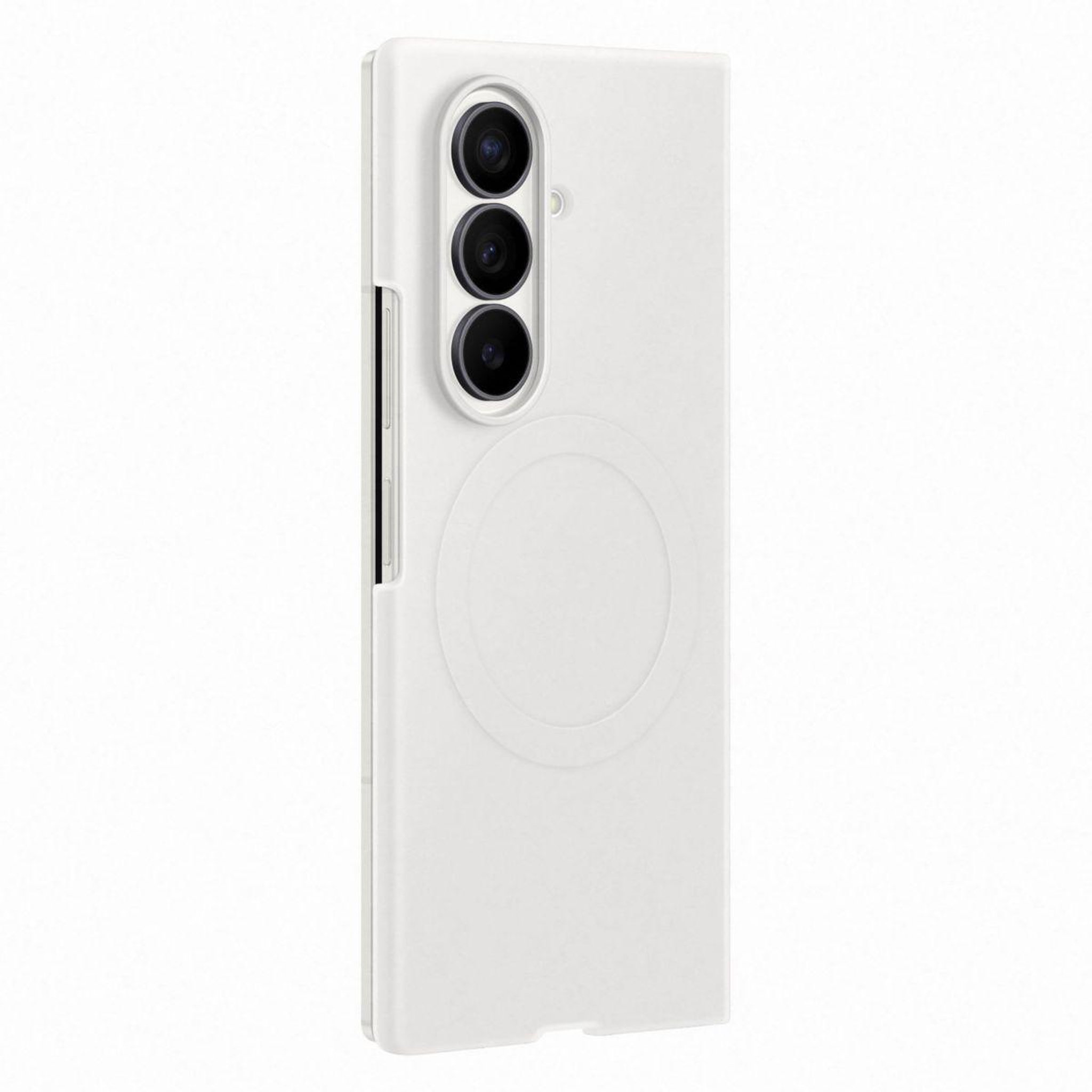 Voir la diapositive 3 : Samsung Pack coque silicone magnétique crème + protège écran fold 8 ultra