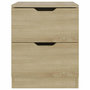Voir la diapositive 4 : VIDAXL Tables de chevet 2 pcs chene sonoma 40x40x50 cm bois ingenierie