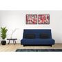Voir la diapositive 2 : DUNLOPILLO DUNLOPILLO Banquette clic clac 2 places - Marine - ReVEUR