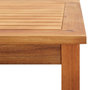 Voir la diapositive 5 : VIDAXL Table basse de jardin 60x60x36 cm Bois solide d'acacia