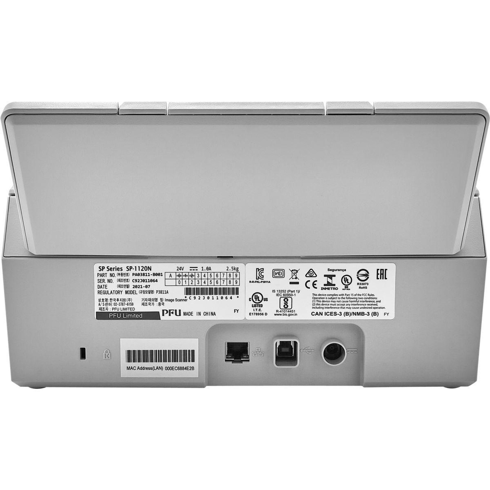 Voir la diapositive 5 : Fujitsu Siemens Scanner à défilement SP-1120N