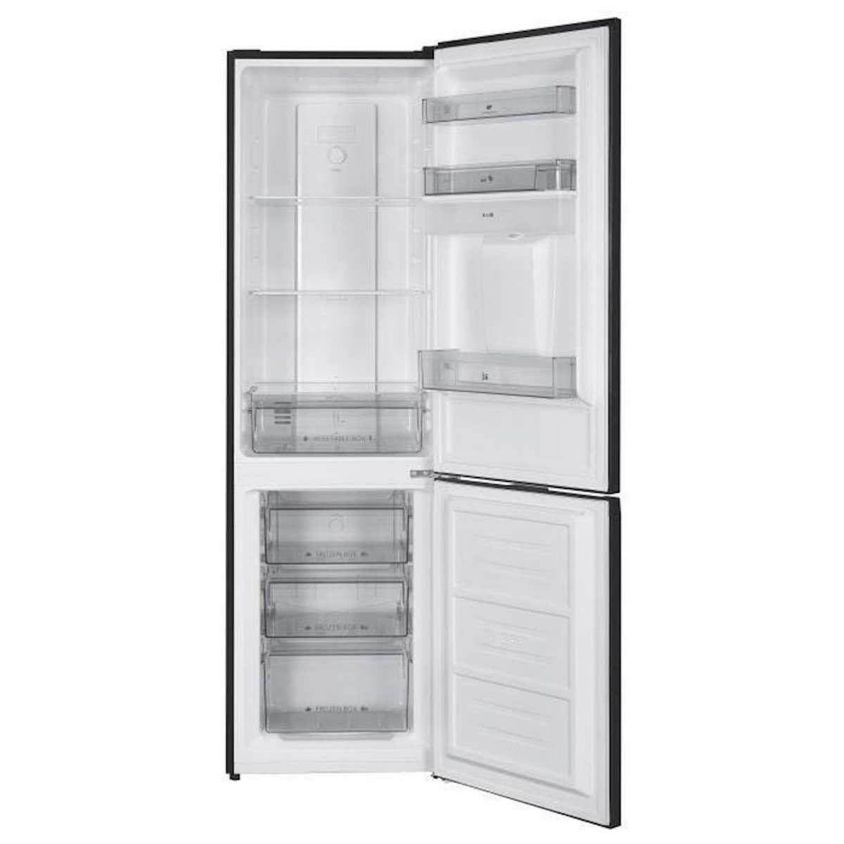 CONTINENTAL EDISON Réfrigérateur congélateur bas 251L Total No Frost noir