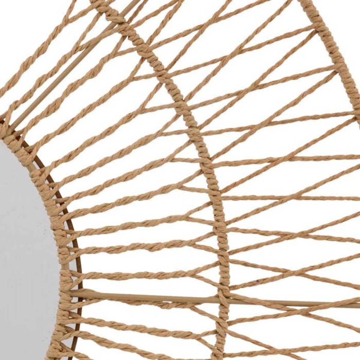 ATMOSPHERA Miroir Déco Corde  Millie  75cm Naturel