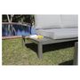 Voir la diapositive 3 : Salon bas de jardin 4 personnes en aluminium MAGNOLIA