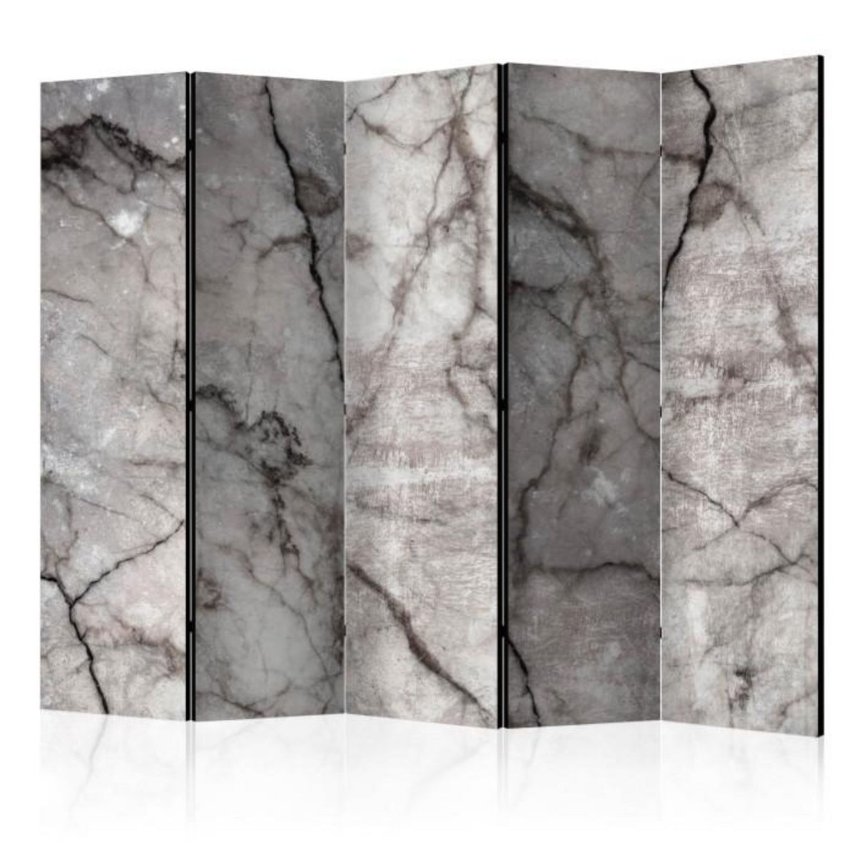 Paris Prix Paravent 5 Volets  Grey Marble  172x225cm