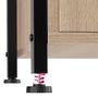 Voir la diapositive 5 : tectake Table de chevet Style industriel 40 x 42 x 605 cm
