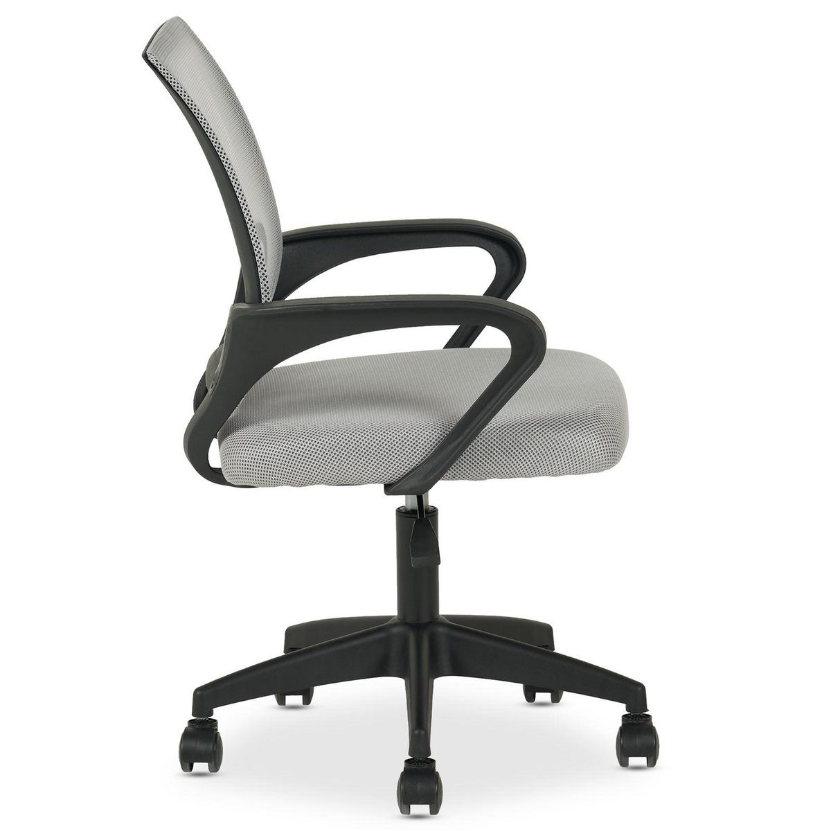 IDIMEX Chaise de bureau ergonomique JAKE réglable en tissu mesh