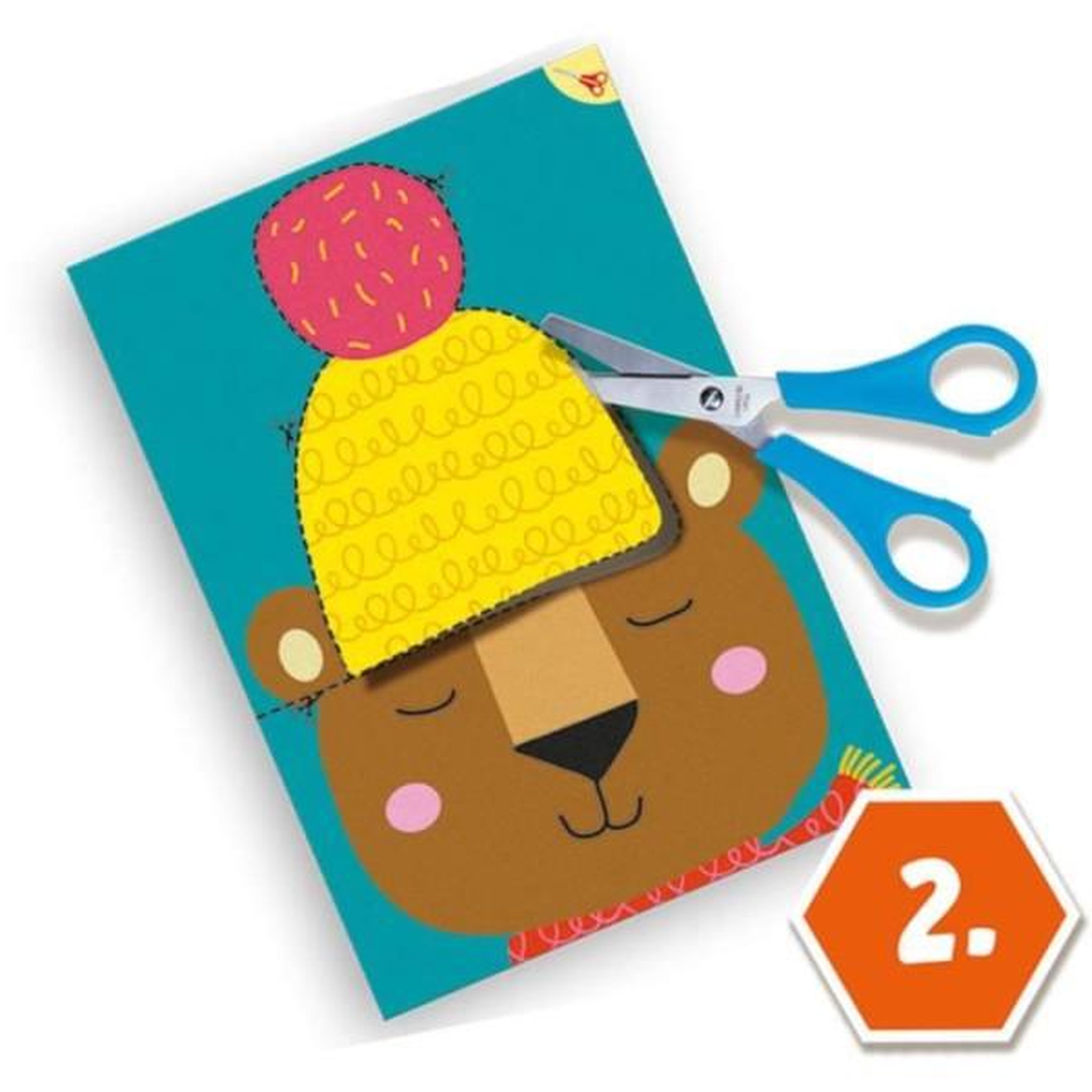 Voir la diapositive 6 : SES Creative SES CREATIVE - J'apprends a découper - Ciseaux pour enfant sûrs - Multicolore