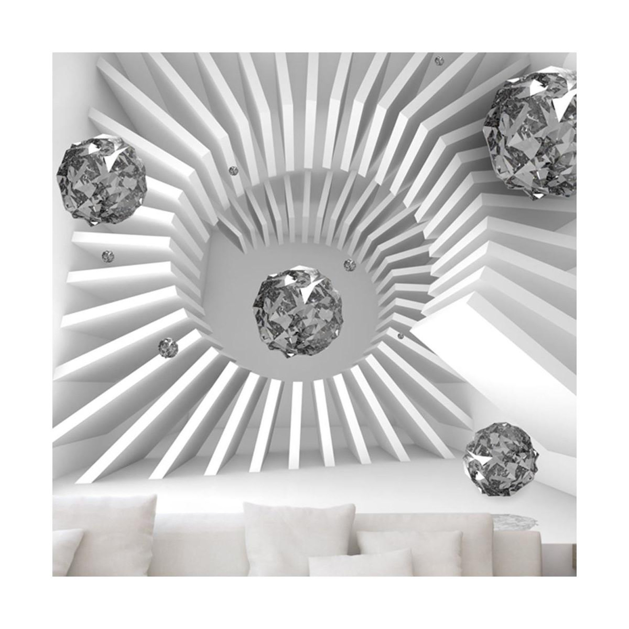 Voir la diapositive 1 : Paris Prix Papier peint  domino effect ii
