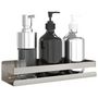 Voir la diapositive 3 : VIDAXL Étagère de douche 30x10x6 cm acier inoxydable 304 brossé