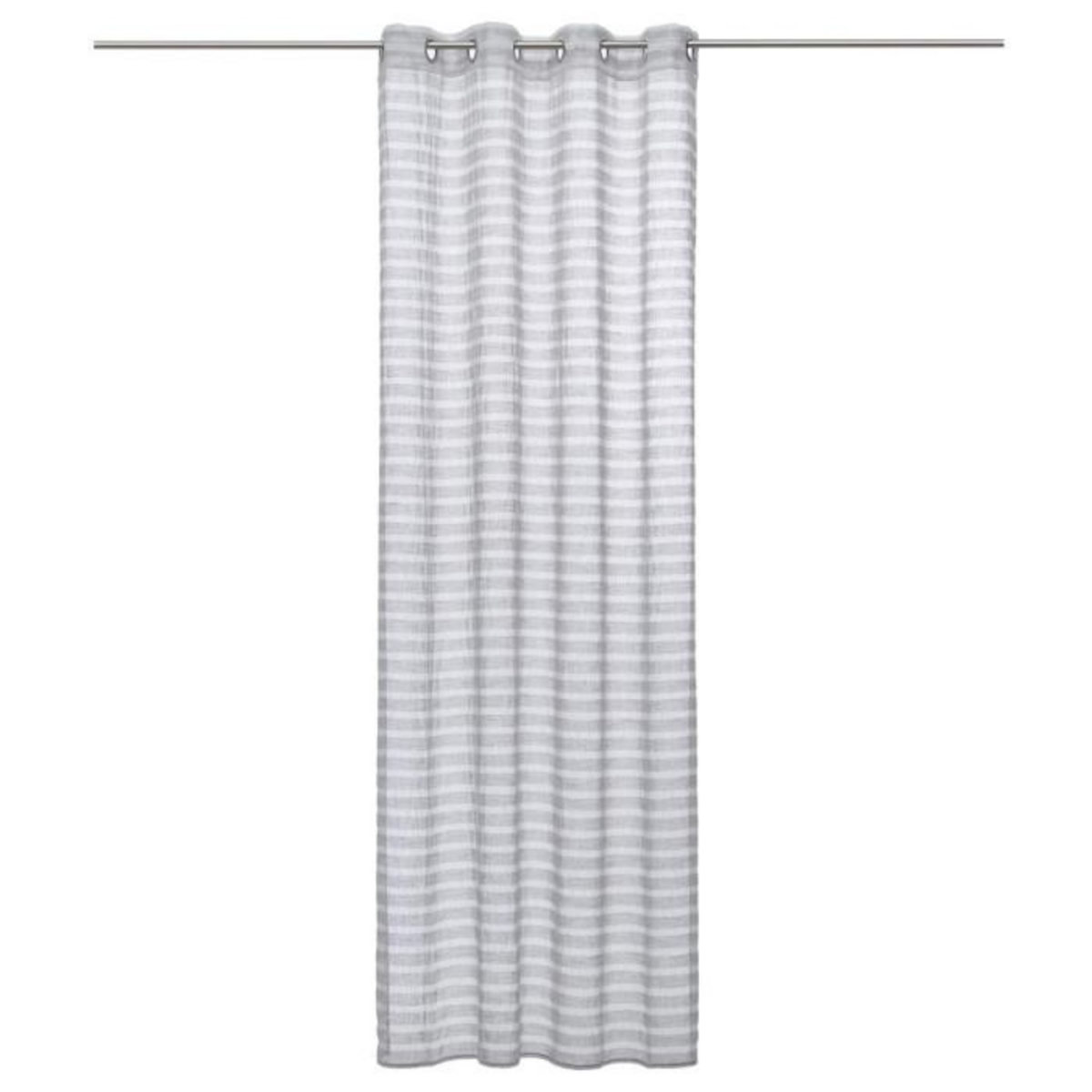ATMOSPHERA Rideau Voilage  Naturel  140x240cm Gris