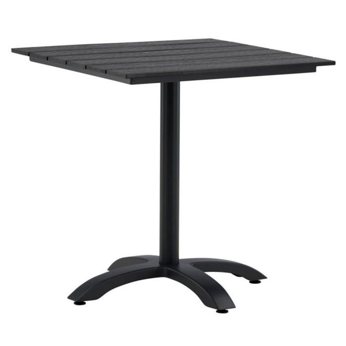 Paris Prix Table de Jardin  Colorado  74cm Noir