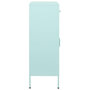 Voir la diapositive 4 : VIDAXL Armoire de rangement Vert menthe 80x35x101,5 cm Acier
