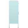 Voir la diapositive 4 : VIDAXL Armoire de rangement Vert menthe 80x35x101,5 cm Acier