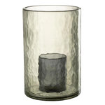 Paris Prix Photophore Double en Verre  Hurricane  30cm Vert