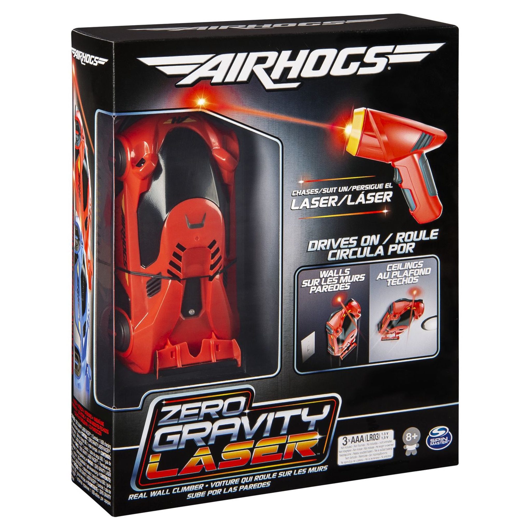 Voir la diapositive 5 : Zero Gravity Laser RC rouge AIR HOGS