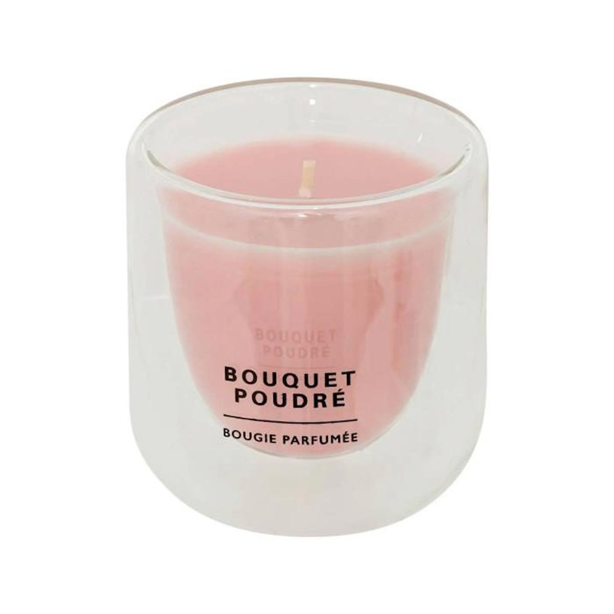 COMPTOIR DE LA BOUGIE Bougie Parfumée En Verre  Ilan  130g Bouquet Poudré