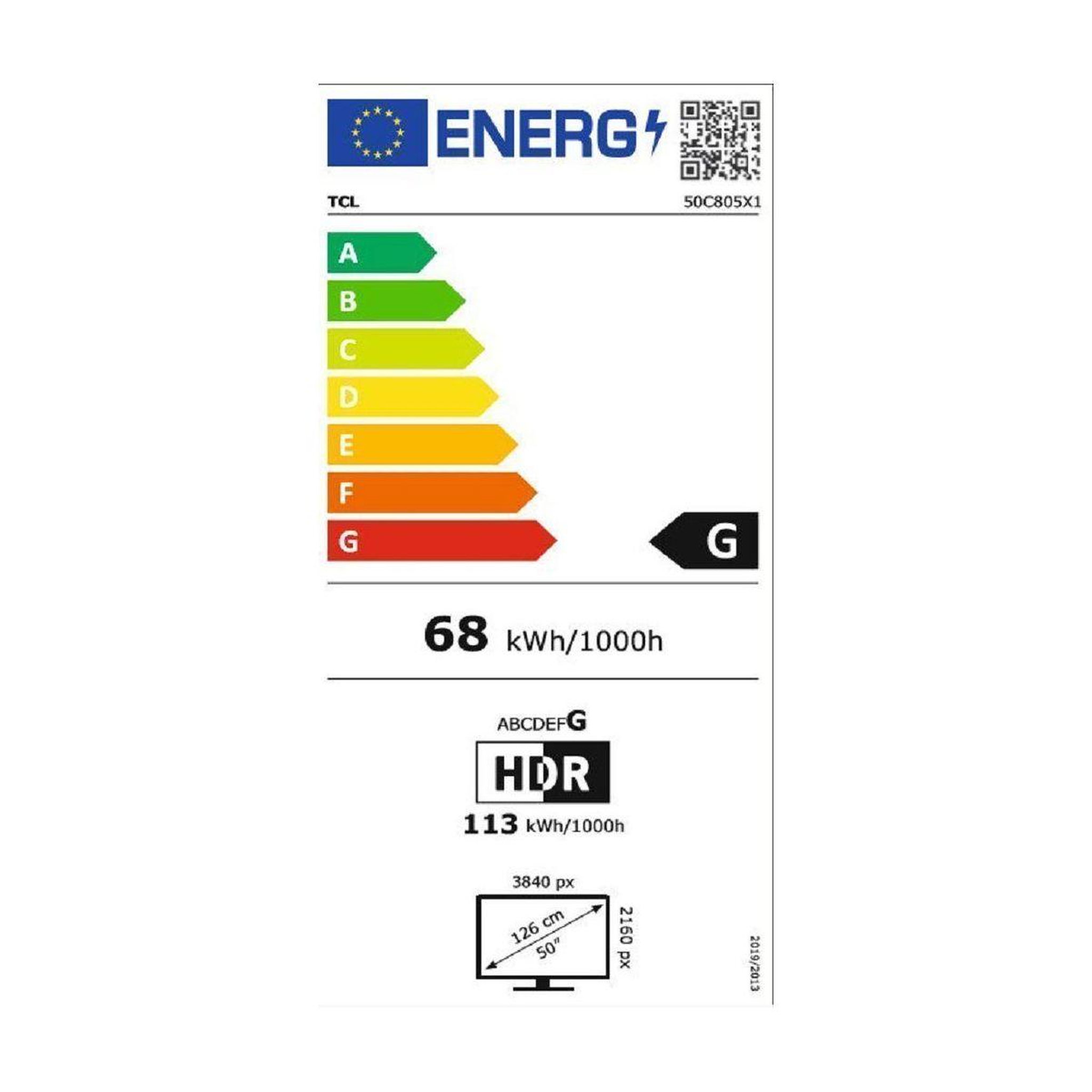 Voir la diapositive 6 : TCL TV QLED Mini LED 50C805