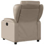 Voir la diapositive 5 : VIDAXL Fauteuil de massage inclinable electrique cappuccino similicuir