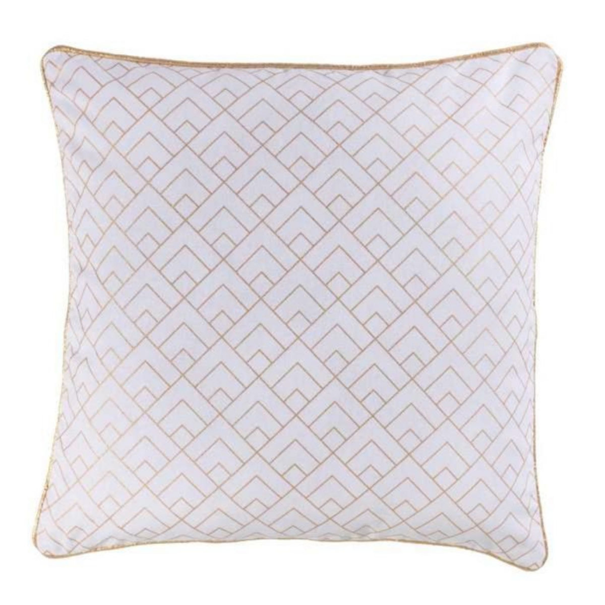 Paris Prix Housse de Coussin Déco  Darma  40x40cm Or