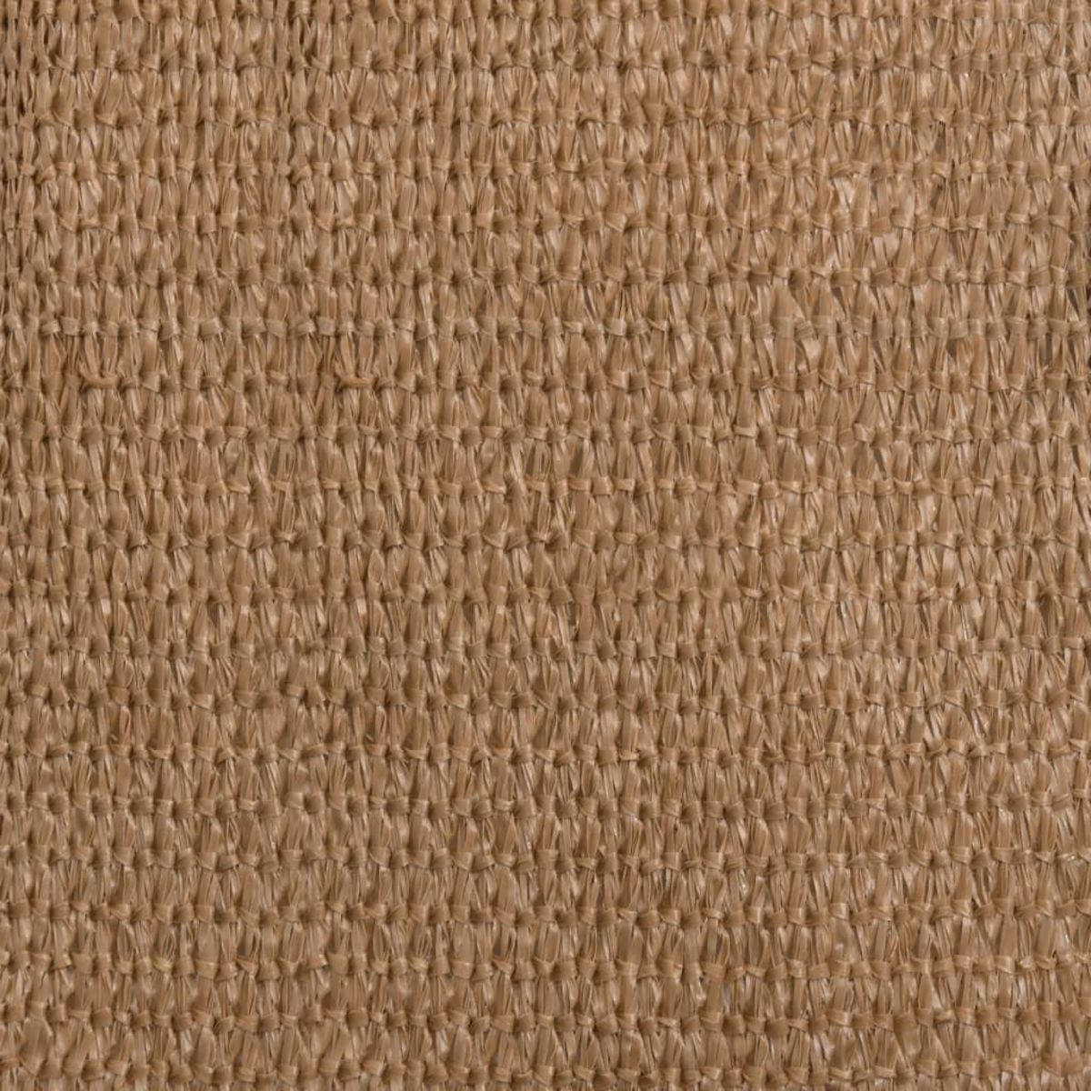 VIDAXL Voile d'ombrage 160 g/m^2 Taupe 2x3,5 m PEHD