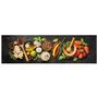 Voir la diapositive 2 : VIDAXL Tapis de cuisine lavable impression d'epices 45x150 cm velours