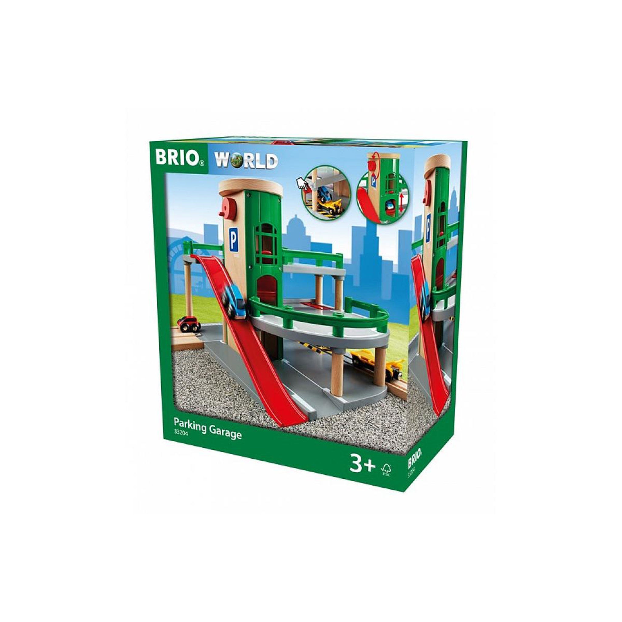 Voir la diapositive 1 : Brio 33204 Garage rail route