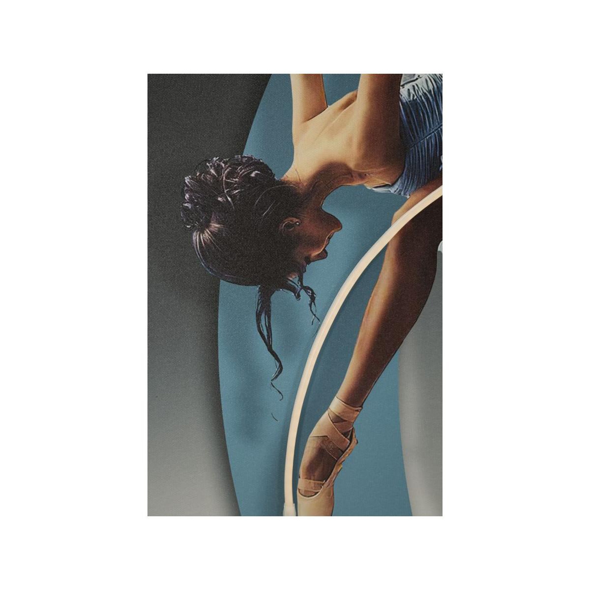 Voir la diapositive 4 : Paris Prix Tableau Imprimé à LED  Dancer  60x90cm Multicolore