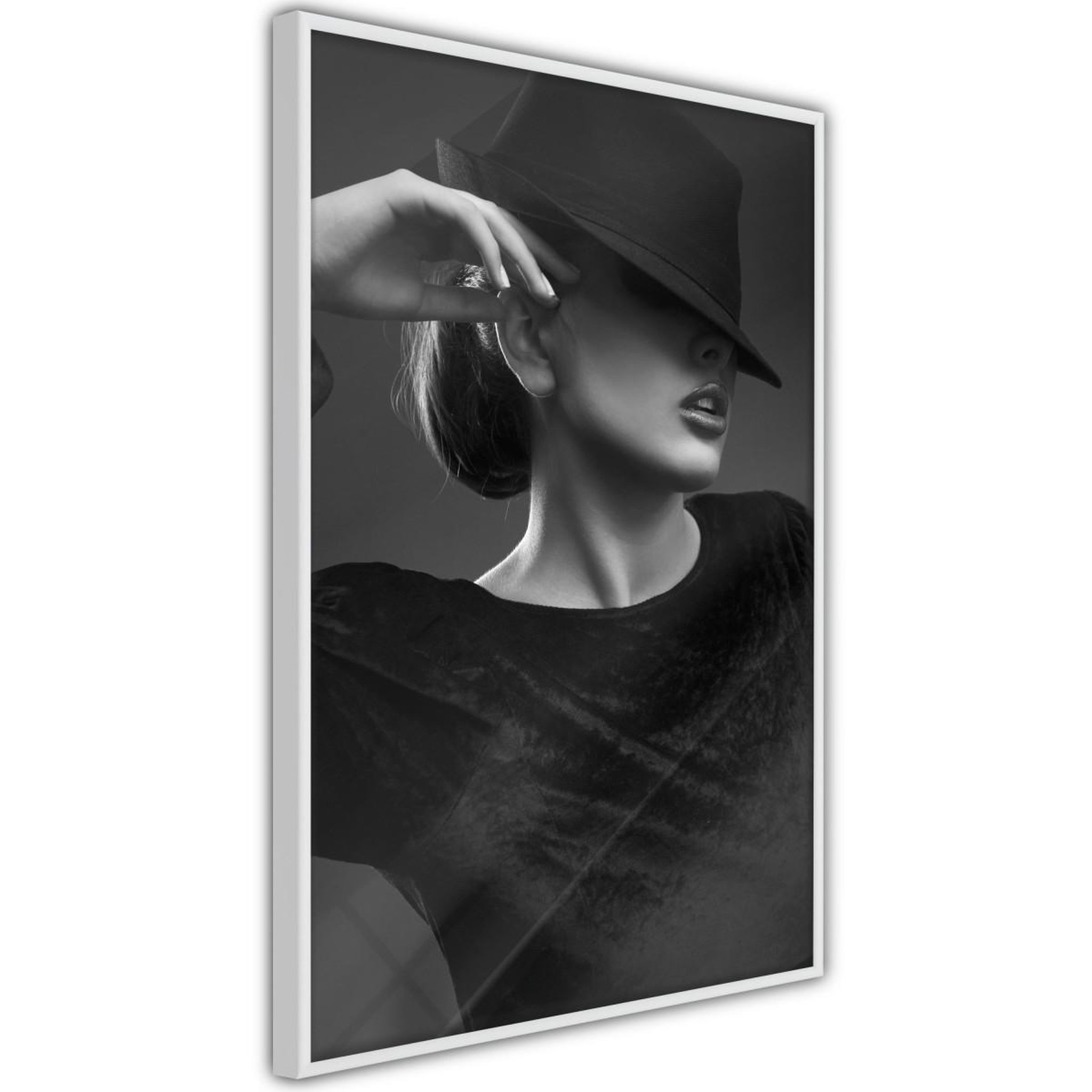 Paris Prix Affiche Murale Encadrée  Coquette