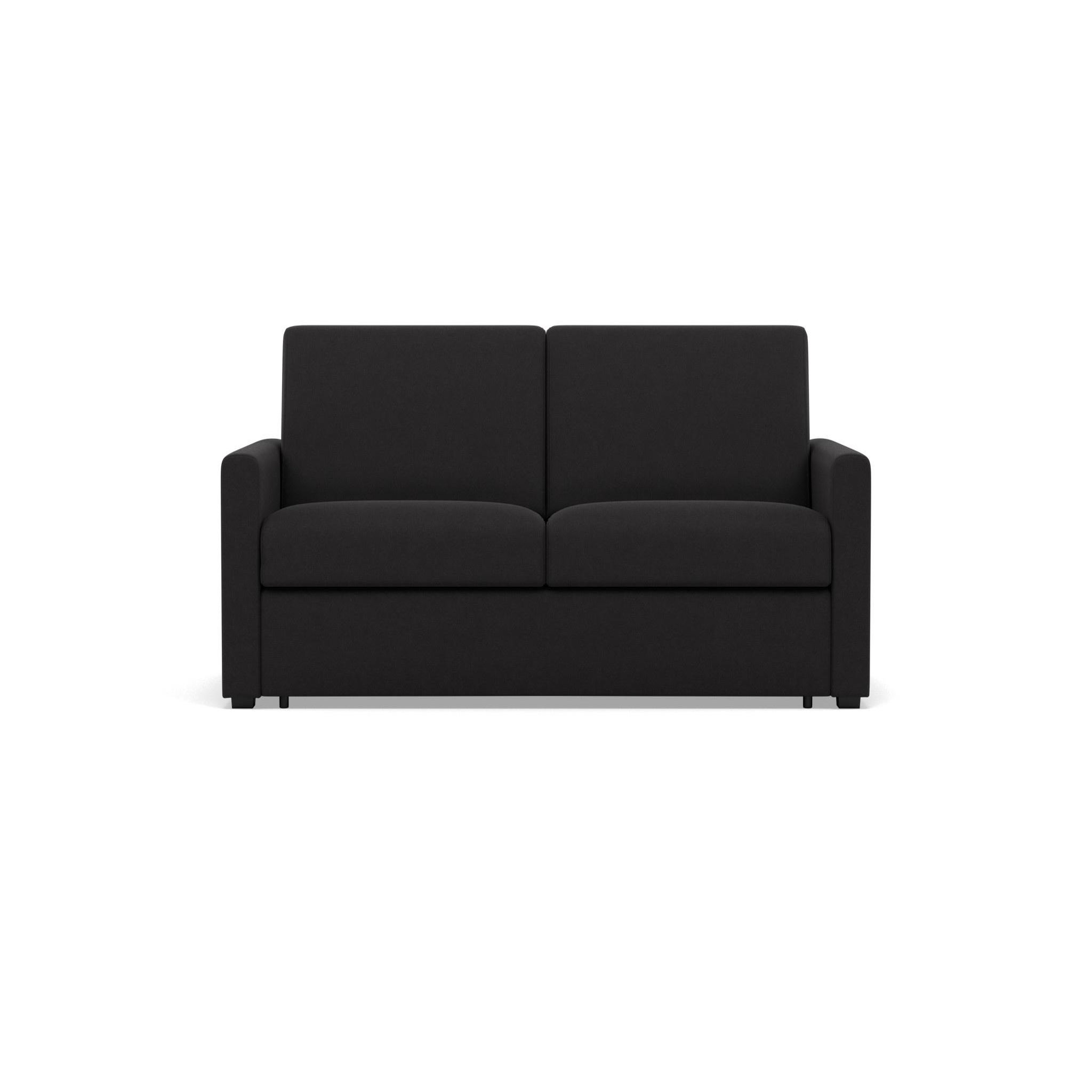 Voir la diapositive 1 : BEST MOBILIER Julia - canapé 3 places convertible express couchage quotidien 140 cm matelas 18 cm en tissu