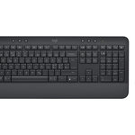 Logitech Logitech 920-011010 clavier Souris incluse Bureau Bluetooth QWERTY Nordique Graphite