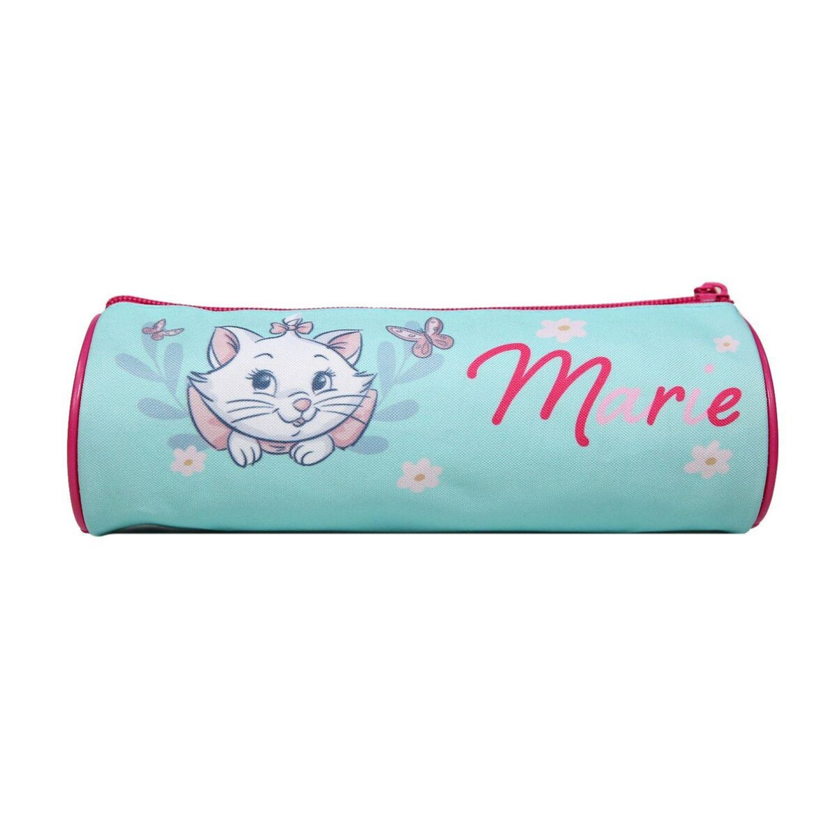 Bagtrotter BAGTROTTER Trousse scolaire ronde Marie Verte Papillons