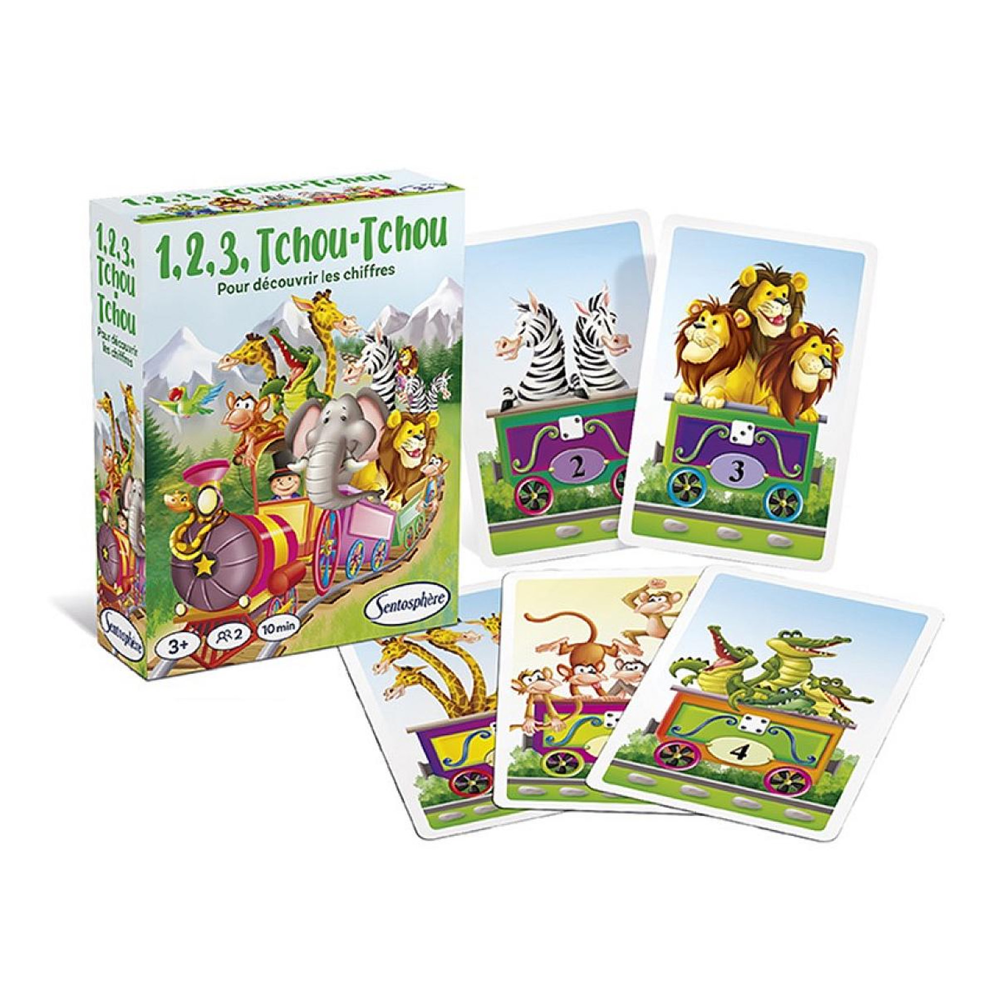 Voir la diapositive 2 : Sentosphere jeu de cartes ludique 123Tchouchou