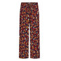 Voir la diapositive 1 : Vila Pantalon fluide Rouge à Motifs Femme Vila Lusi