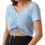 MAMALICIOUS Top Blanc/ Femme Mamalicious Gisele. Coloris disponibles : Bleu