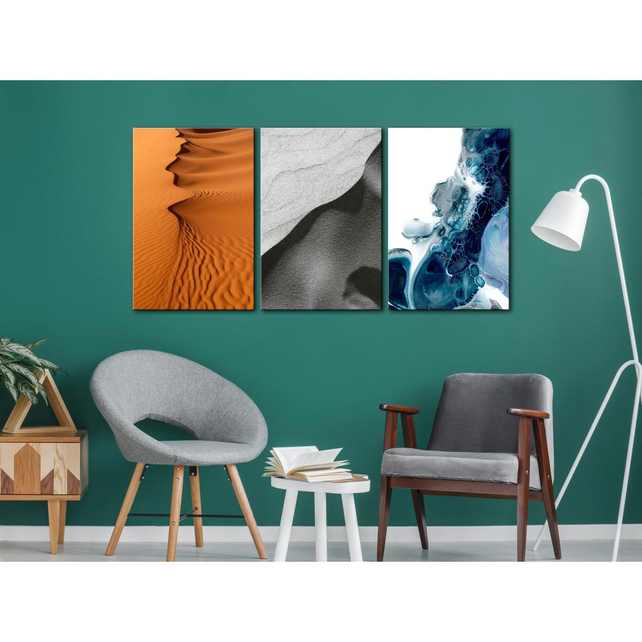 Voir la diapositive 2 : Paris Prix Tableau Imprimé  Nature Shapes Collection