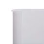 Voir la diapositive 4 : VIDAXL Paravent 9 panneaux Tissu 1200 x 120 cm Blanc sable