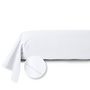 Voir la diapositive 1 : ACTUEL Taie de traversin unie en percale de coton 70 fils - collection permanente