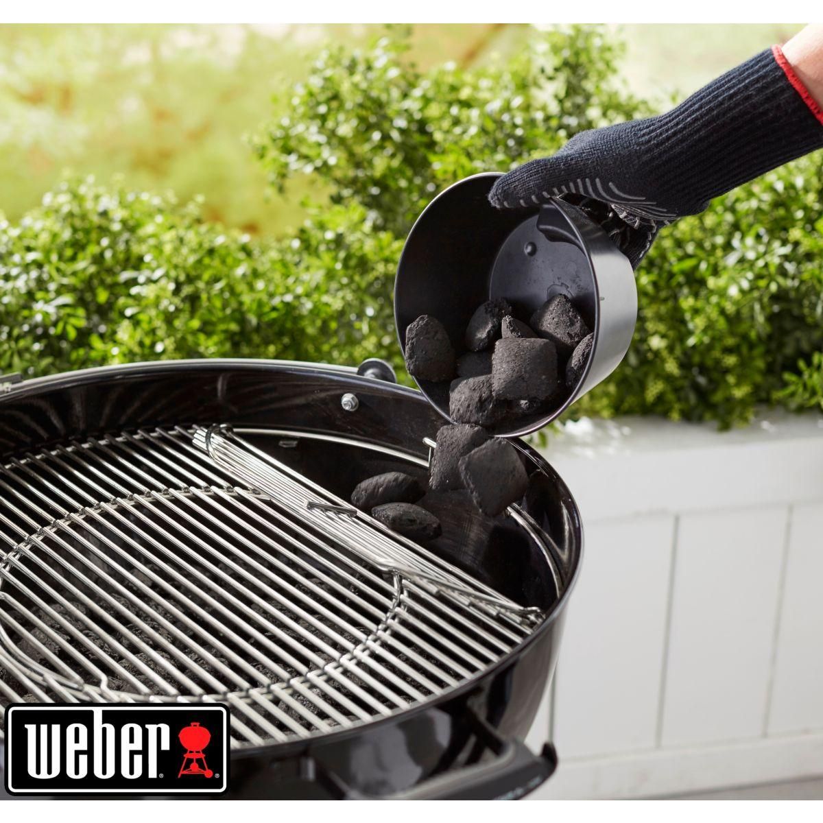 Weber Grille barbecue de cuisson Gourmet en acier inox 57 cm