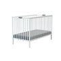 Voir la diapositive 1 : WEBABY Lit bébé pliant en bois 60 x 120 cm FLEX